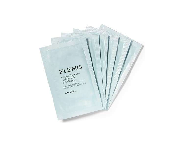 ELEMIS Pro-Collagen Hydra-Gel Eye Masks Hydrating Eye Mask for Fine Lines with Marine Actives and Hyaluronic Acid