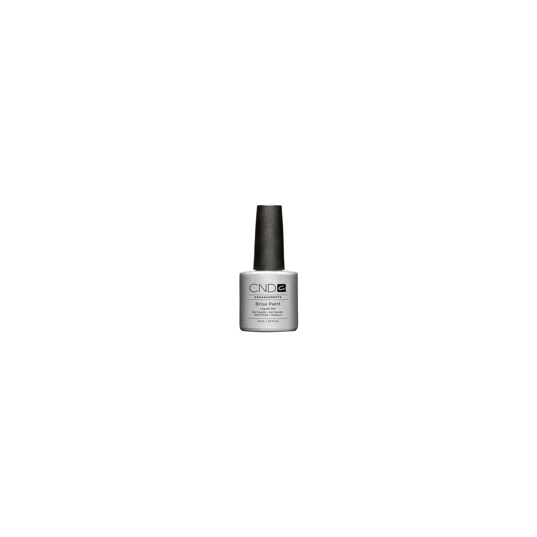 CND Brisa Paints Soft White Opaque 0.43oz 12mL