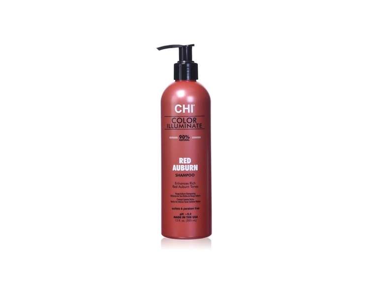 Chi Color Illuminate Shampoo Red Auburn Unscented 12 Fl Oz