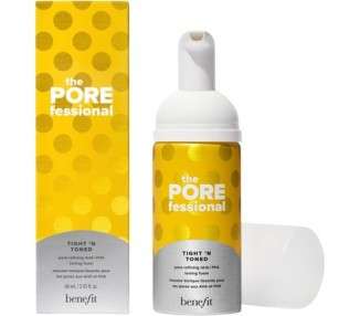 Benefit The POREfessional Tight n Toned Toner Pore-Refining AHA+PHA Toning Foam Mini 60ml