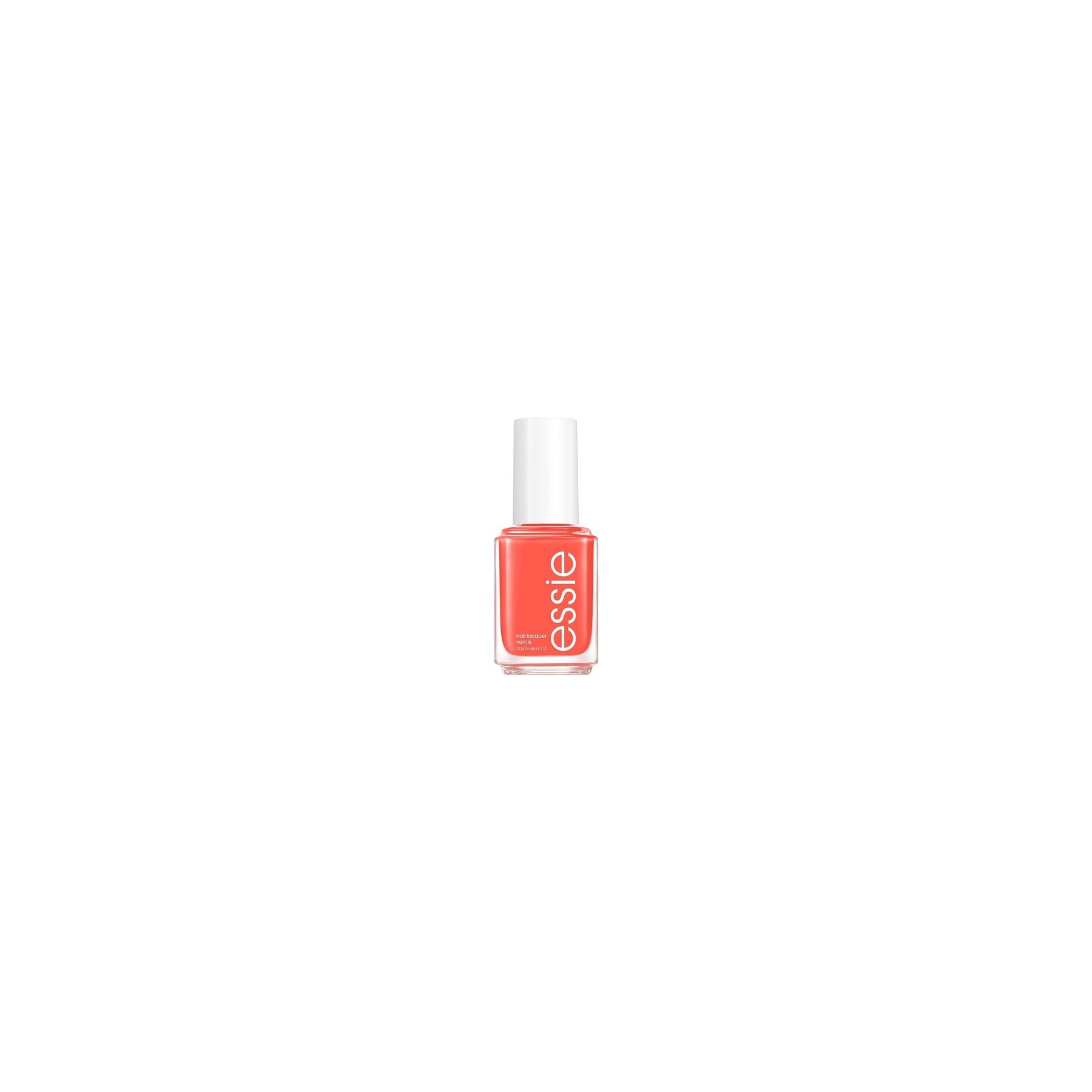 Essie Salon-Quality Nail Polish 8-Free Vegan Midtone Coral Check In To Check Out 0.46 fl oz