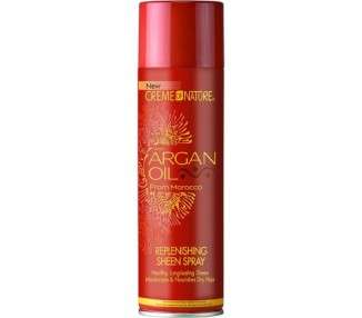 Creme of Nature Argan Oil Replenishing Sheen Spray 16 Ounce