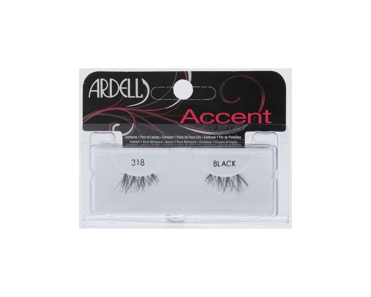 Ardell Accent Style Black Eye Lashes Number 318