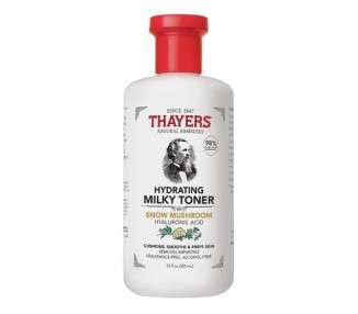 THAYERS Milky Face Toner Skin Care with Snow Mushroom and Hyaluronic Acid 355mL