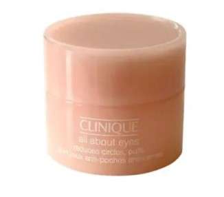 Clinique All About Eyes Eye Cream Dark Circles/Puffs 5ml Travel Size New Unboxed