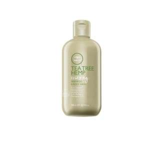 Tea Tree Hemp Restoring Shampoo & Body Wash 2-in-1 Cleanser for All Hair Types 10.14 Fl Oz
