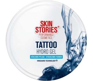 SKIN STORIES Tattoo Hydro Gel 75ml Cooling Tattoo Gel for Radiant Tattoo Colours Moisturising Aloe Vera Gel for Stressed Skin
