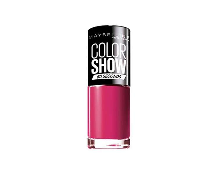 Gemey Maybelline Colorshow Nail Varnish 14 Show Time Pink