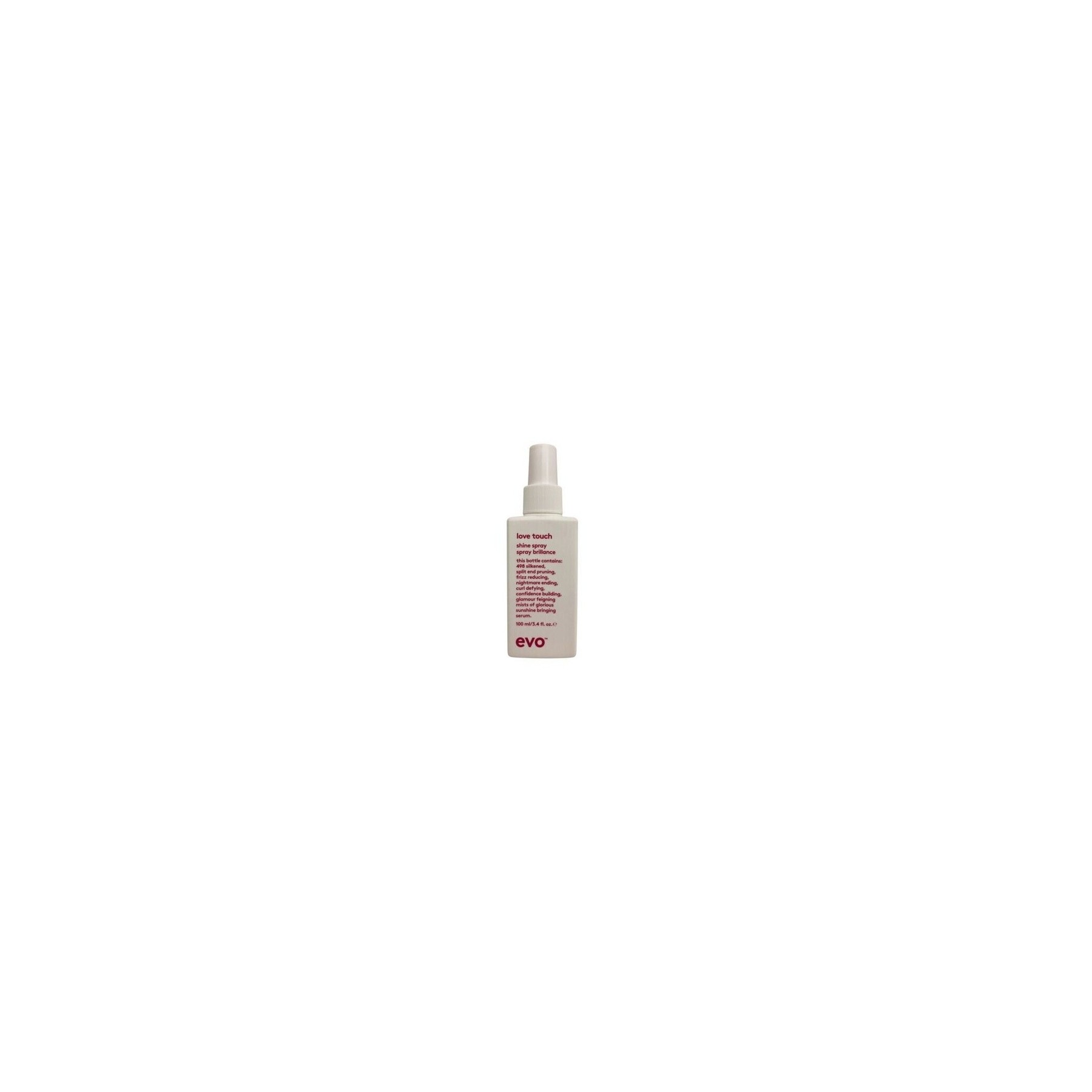 EVO Love Touch Shine Spray 3.4 Fl Oz