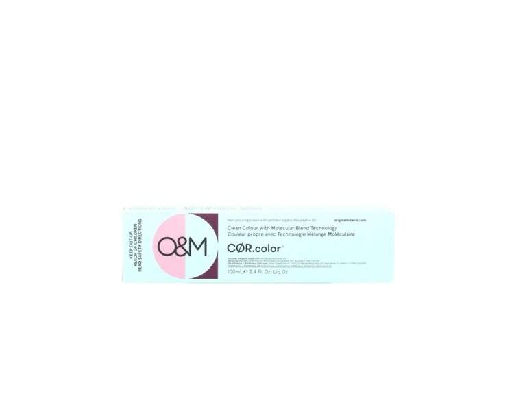 O&M Original Mineral CØR.color Cream Colour 8.11 Intense Ash Light Blonde 3.4 oz