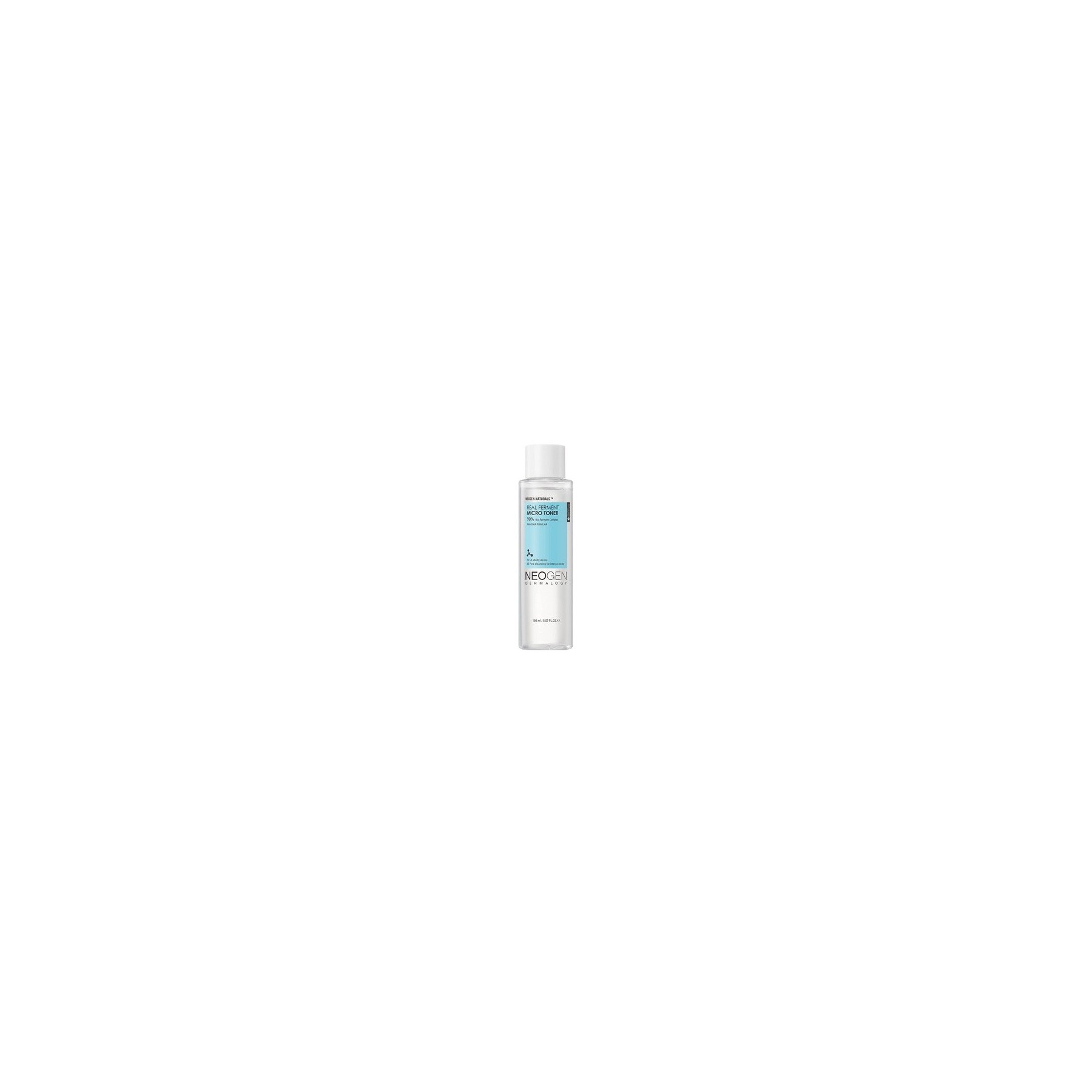 Neogen DERMALOGY Real Ferment Micro Collection Rice & Hyaluronic Acid Micro Toner 5.07 Fl Oz (150 ml)