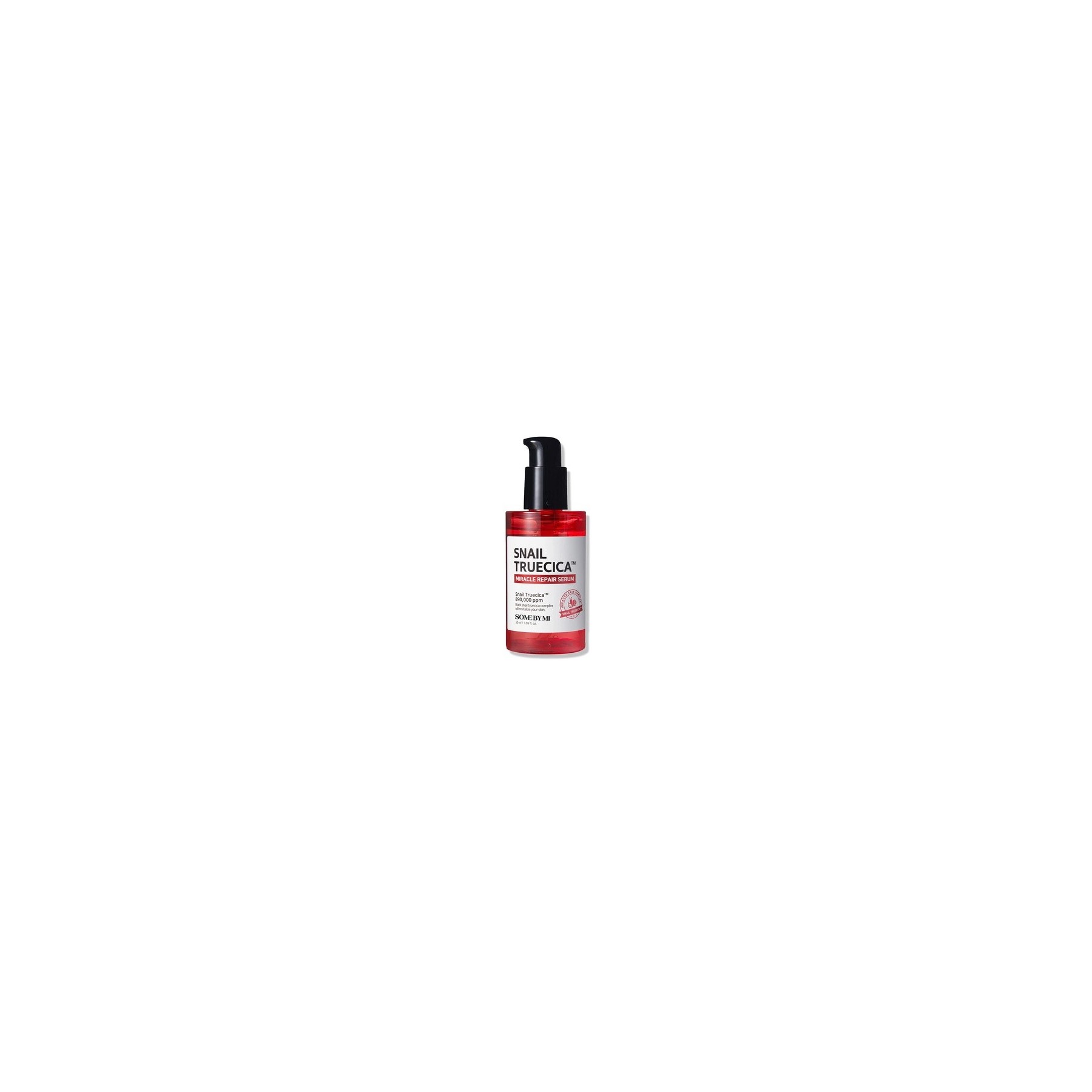 SOME BY MI Snail Trucica Miracle Repair Serum 1.69oz 50ml - Black Snail Mucin for Sensitive Skin