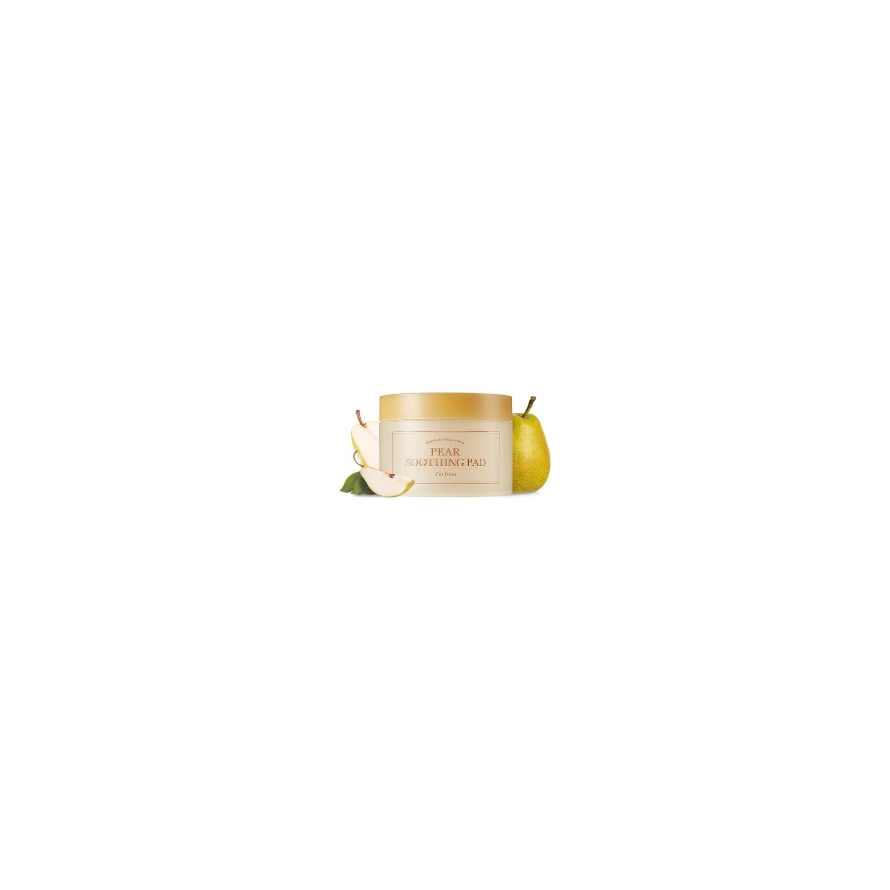 I'm from] Pear Soothing Pad 75% Wild Pear Extract for Cooling and Hydration
