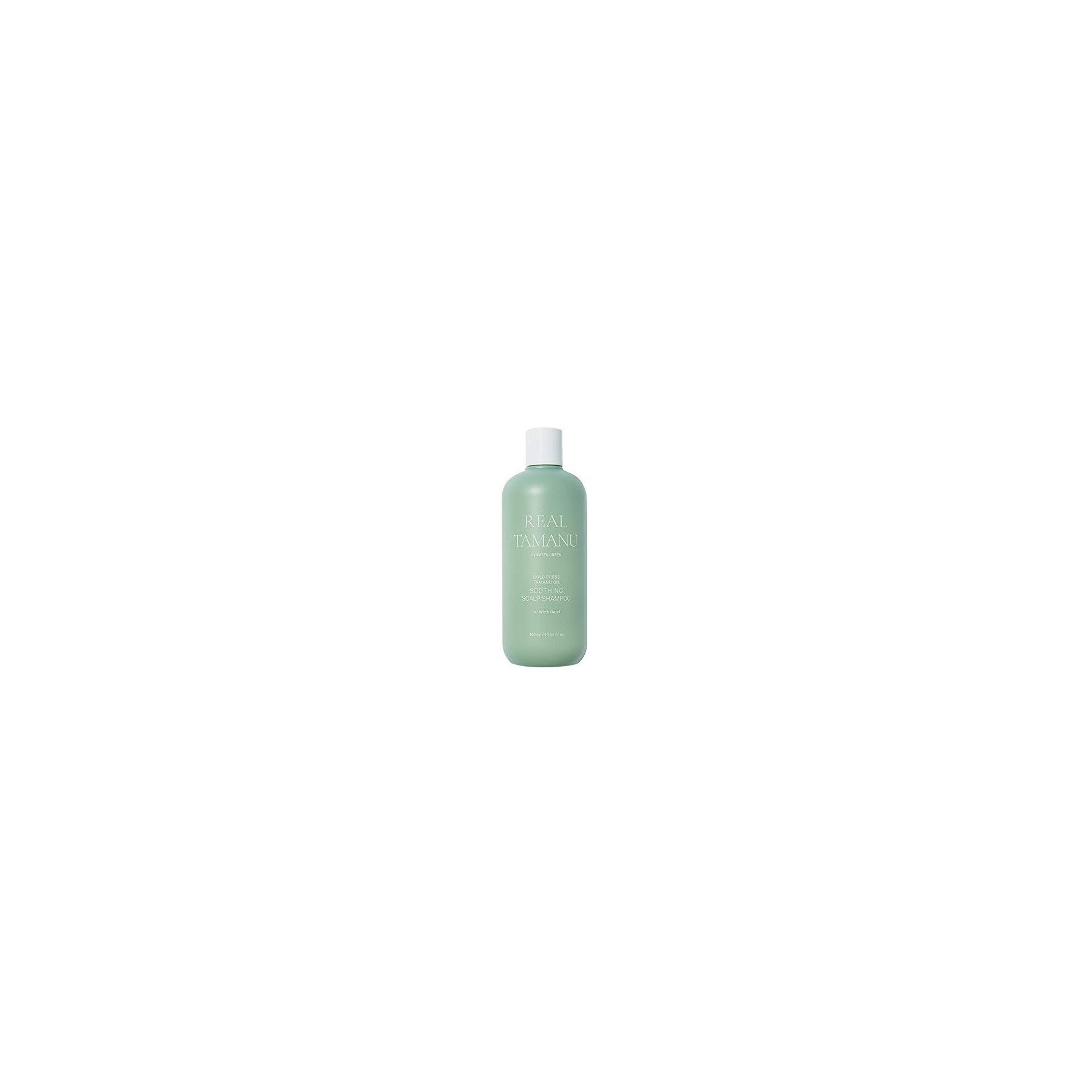 Rated Green Tamanu Oil Soothing Scalp Shampoo for Sensitive and Troubled Scalp 13.52 fl. Oz.