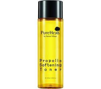 Pureheal's Propolis Softening Toner 4.23 fl.oz (125ml) - Korean Natural Skincare Brand Anti-Aging Treatment for Dull Tired Skin Irritation and Hyperpigmentation