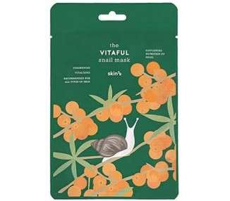 SKIN79 The Vitaful Snail Mask 20ml Sheet Mask with Snail Slime Extract and Vitamins