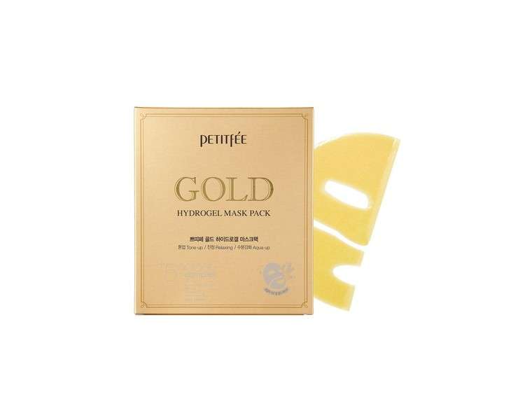 PETITFÈE Gold Hydrogel Mask Pack Korean Cosmetics 32g