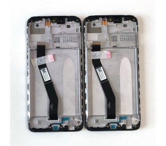 Kit Reparación Pantalla para Xiaomi Redmi 8, 8A, Con Marco, Negra, OEM