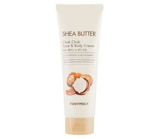 TONYMOLY Shea Butter Chok Chok Face & Body Cream 250ml