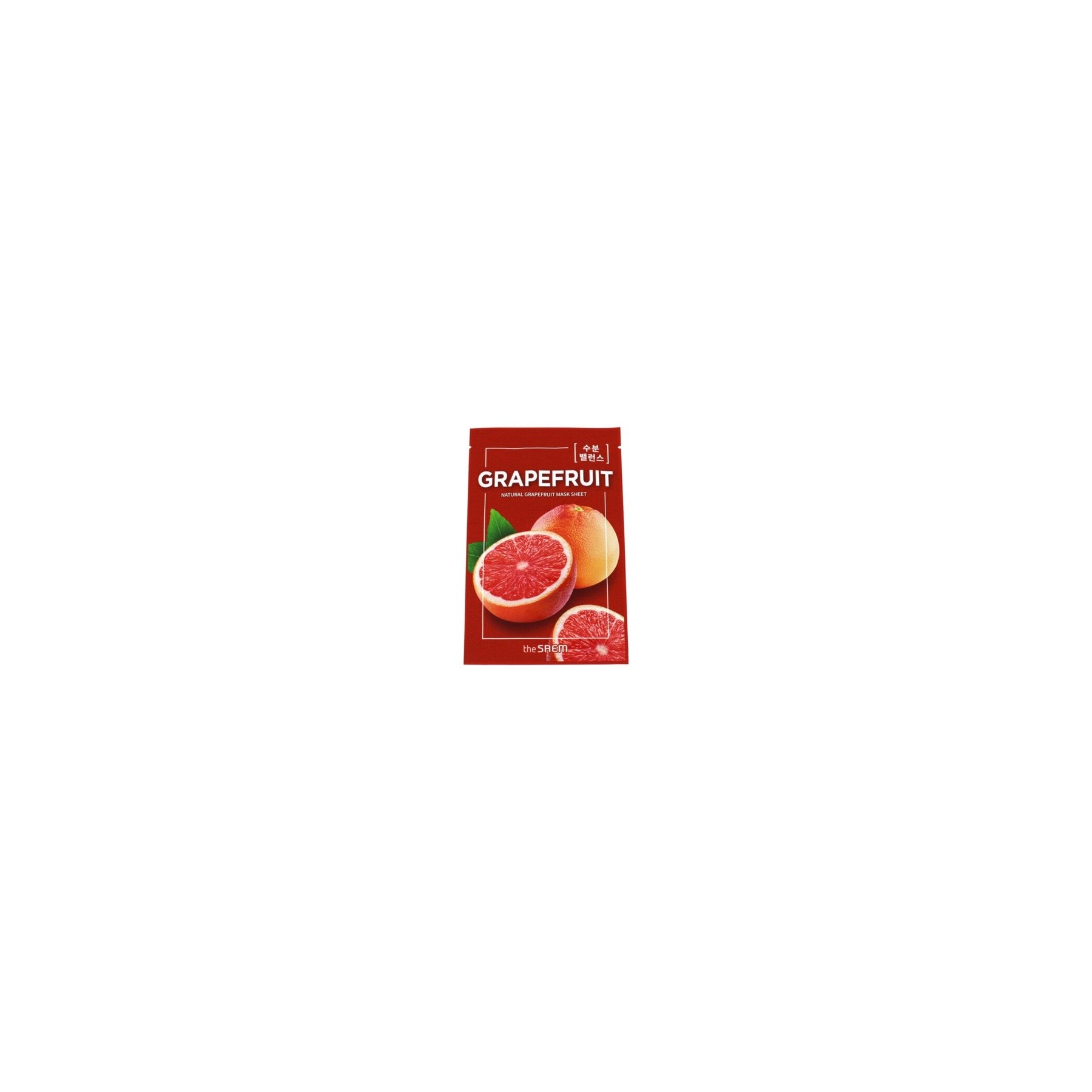 the SAEM Grapefruit Facial Mask Natural Grapefruit
