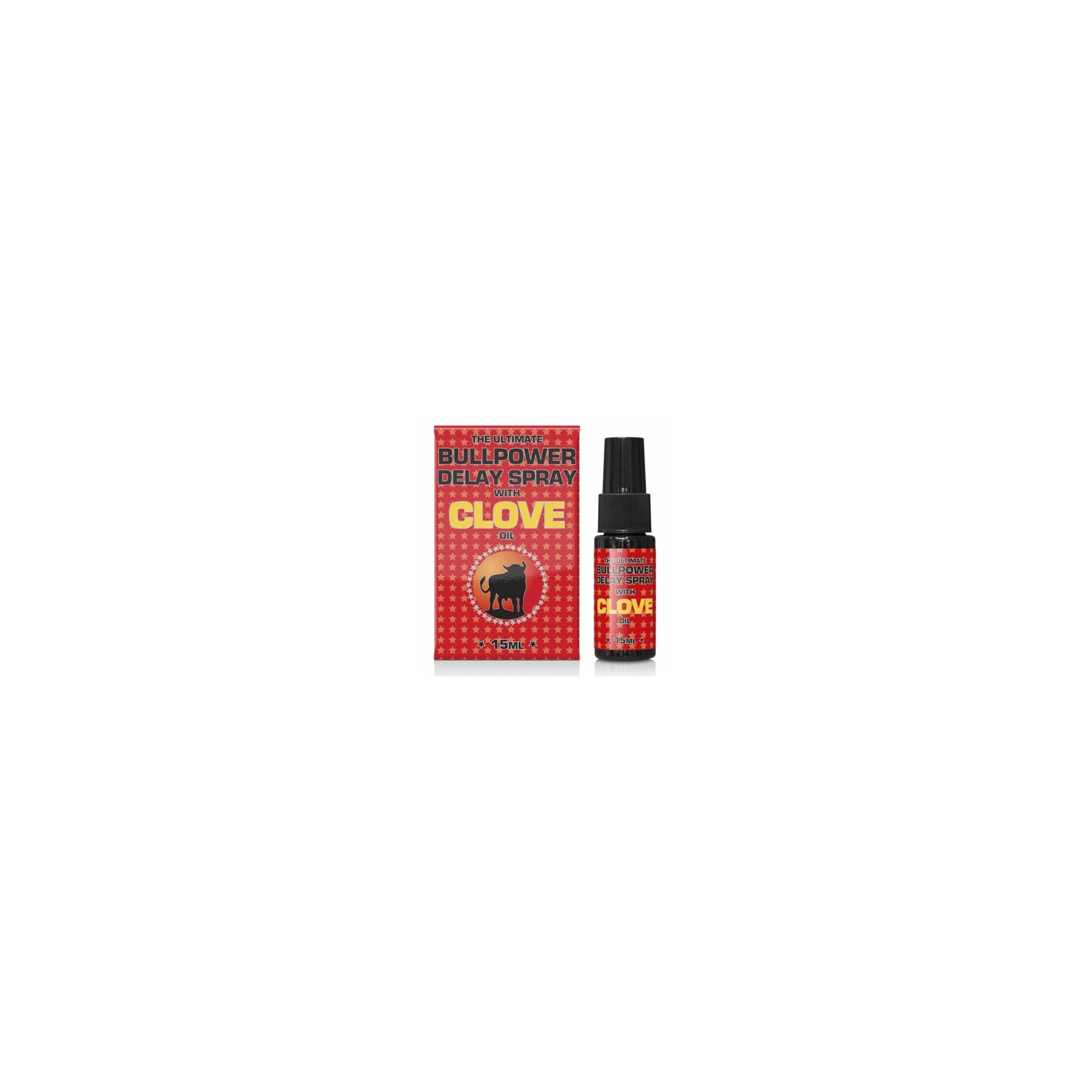 Bull Power Delay Spray with Clove Oil for Men 15ml