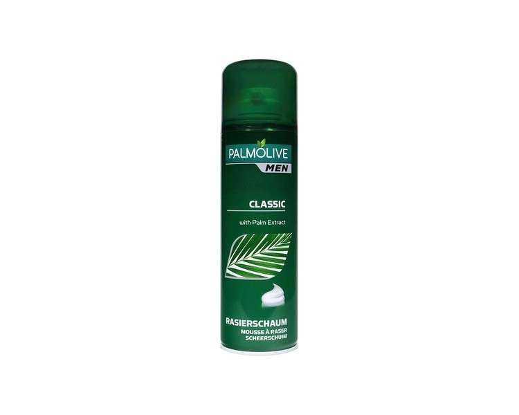 Palmolive Classic Shaving Foam 300ml Bottle with Usy Block