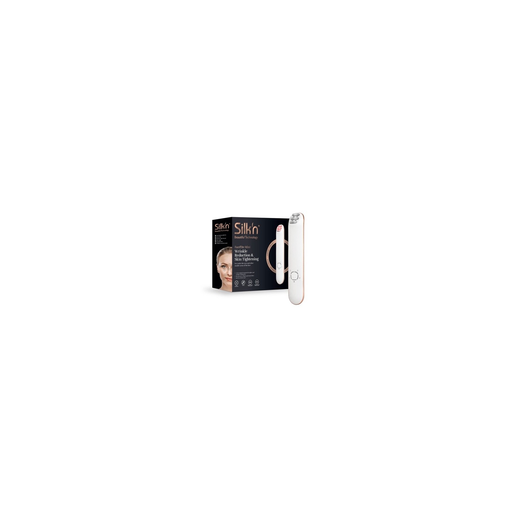 Silk'n FaceTite Mini with Temperature Control, LED Indicator and Elasticity Silk'n FaceTite Mini with Temperature Control, LED Indicator and Elasticity
