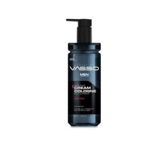 Men's Vasso Aftershave Balm for Sensitive Skin with Kickstart Cologne 350ml