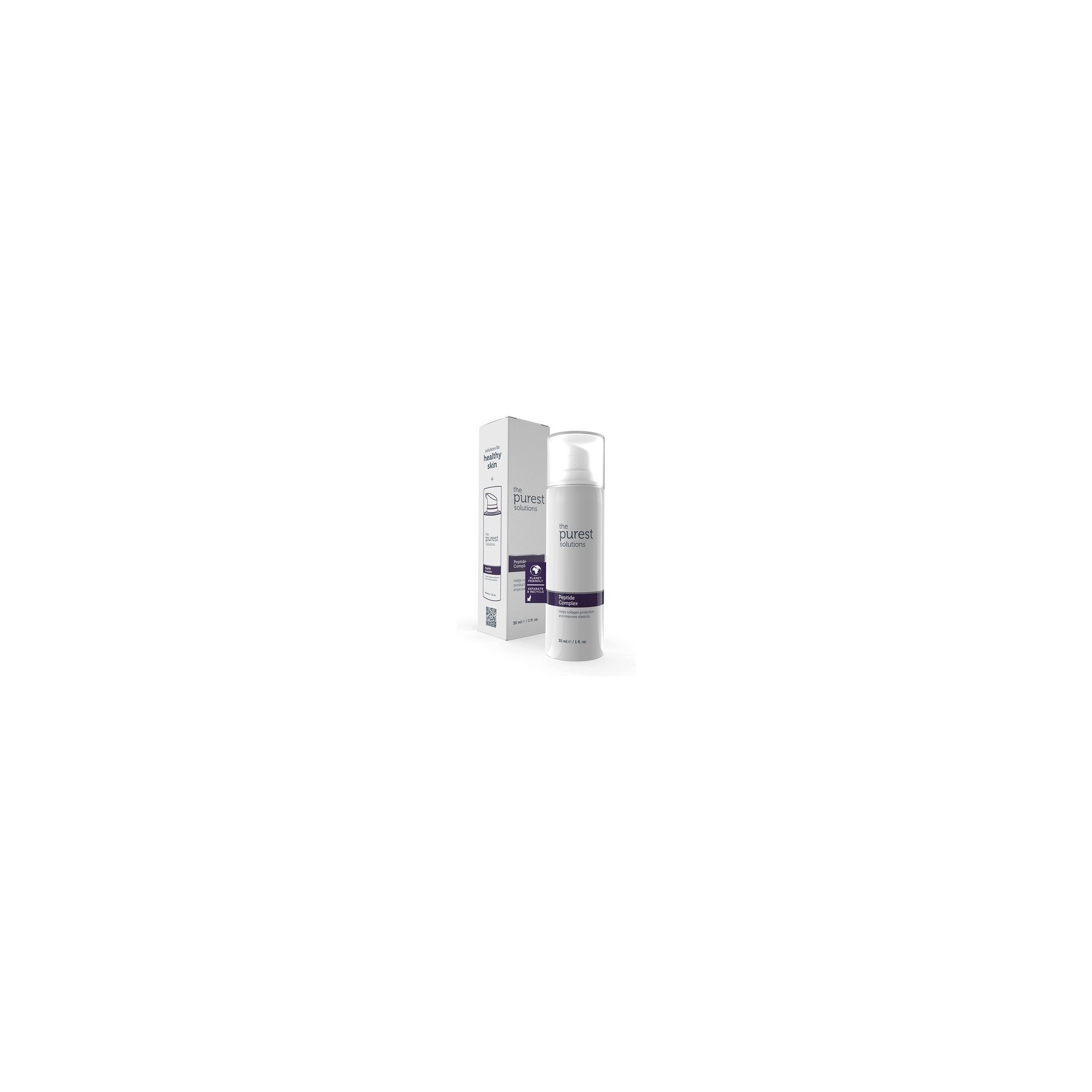 The Purest Solutions Peptide Complex Serum Skin Rejuvenation and Anti-Aging Care 30ml