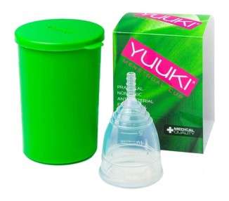 Yuuki Soft L Menstrual Cup made of Medical Grade Silicone with Box