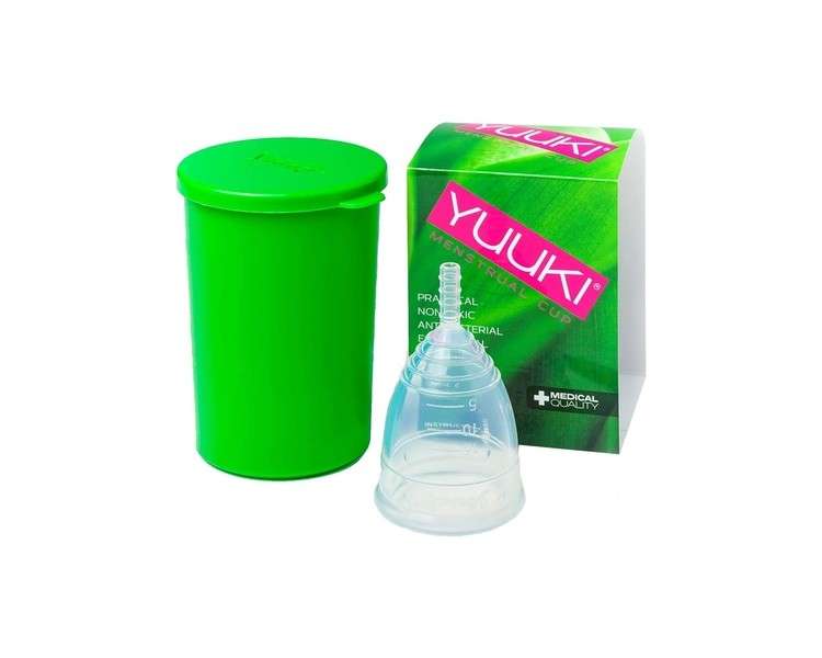 Yuuki Soft L Menstrual Cup made of Medical Grade Silicone with Box