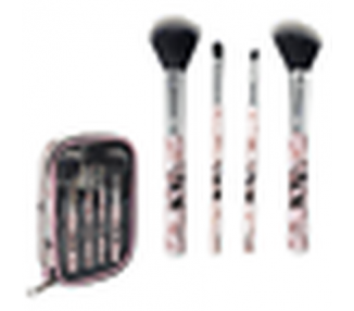 Disney Minnie Mouse Makeup Brush Set 4 Brushes with Pouch - 2352