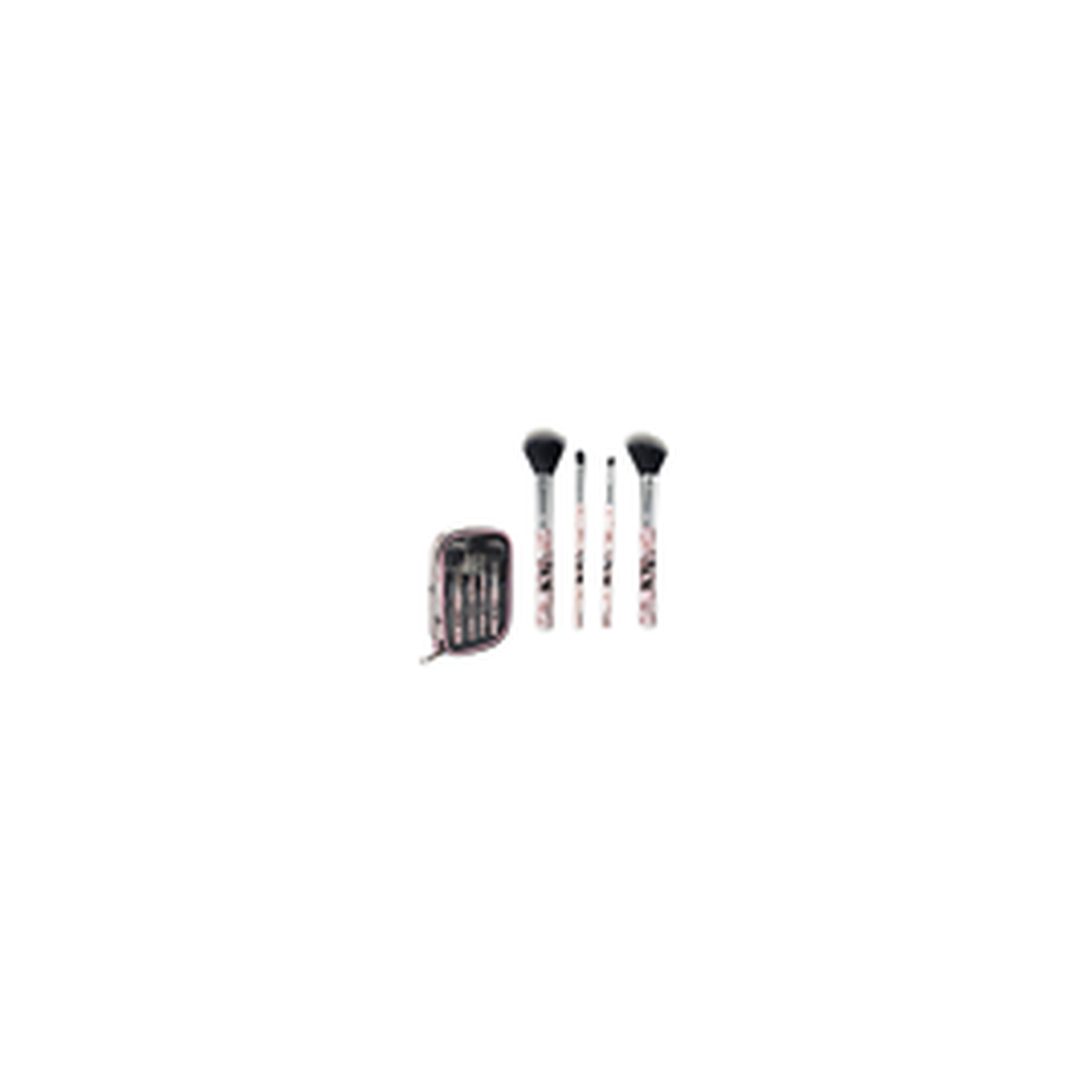 Disney Minnie Mouse Makeup Brush Set 4 Brushes with Pouch - 2352