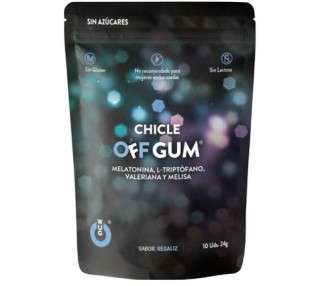 Wug Gum Off Help Stress Relaxing Nervous System Muscle Induce Sleep Supplement