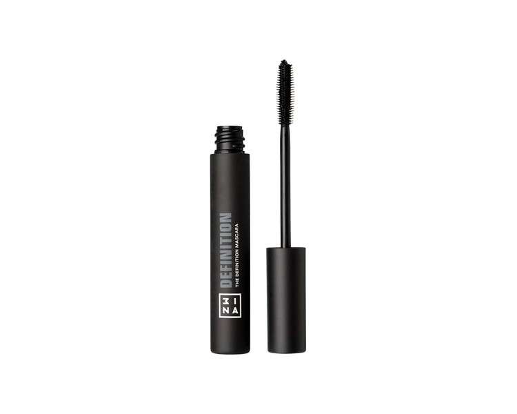 3INA Makeup The Definition Mascara 900 Black Lengthening and Shaping Effect Longwear Highly Pigmented