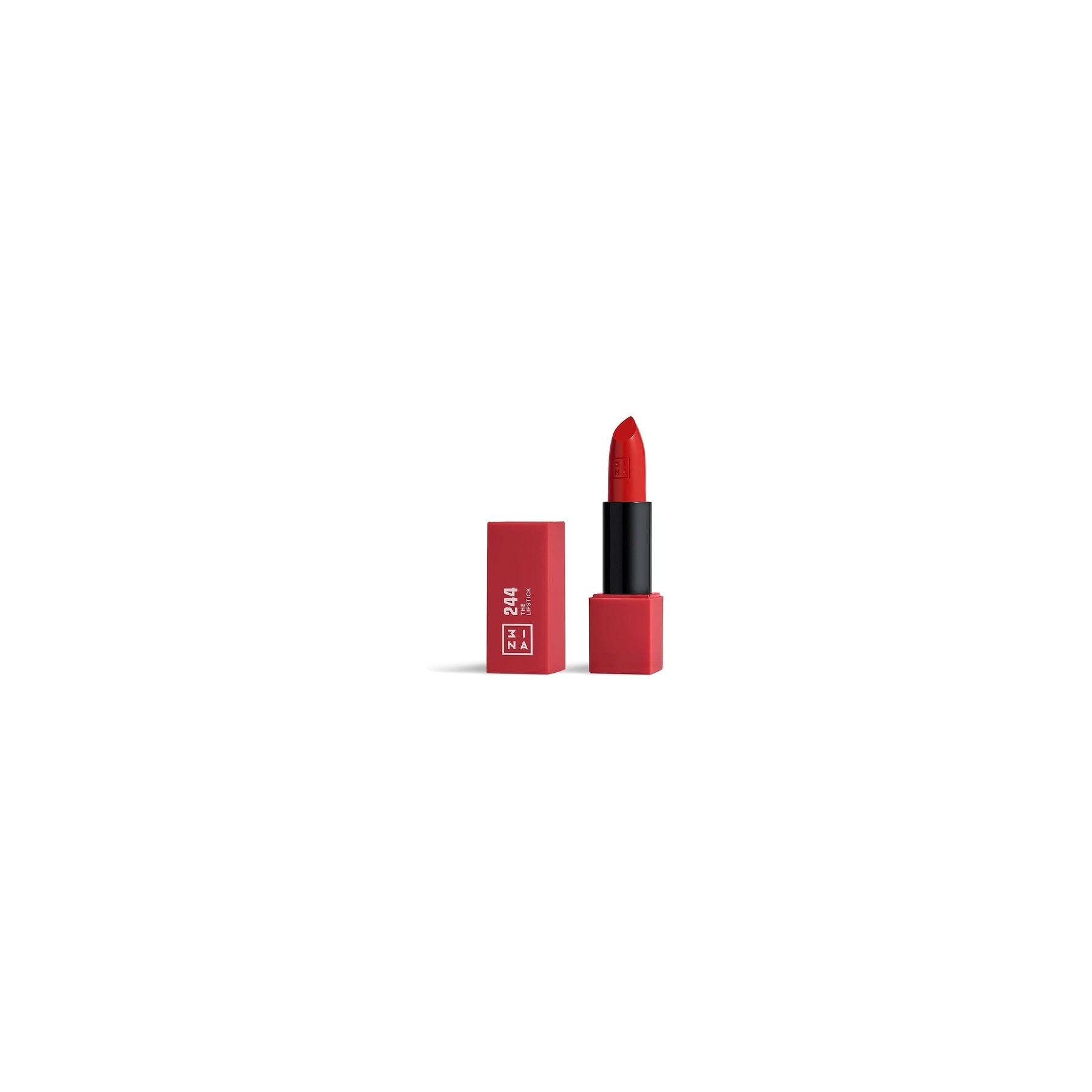 3INA MAKEUP The Lipstick 244 Red with Vitamin E and Shea Butter Long Lasting Matte Finish