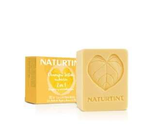 Naturtint Nourishing 2 in 1 Solid Shampoo and Conditioner for Dry, Damaged, and Rebellious Hair 75ml