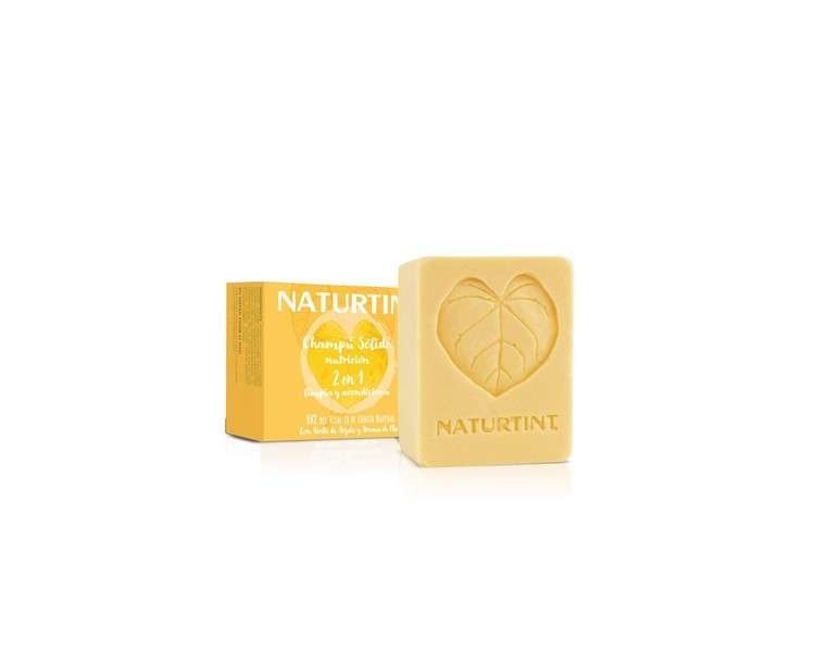 Naturtint Nourishing 2 in 1 Solid Shampoo and Conditioner for Dry, Damaged, and Rebellious Hair 75ml