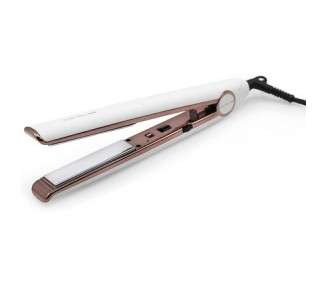 Corioliss C1 Professional Titanium Hair Straightener for Women with Soft Touch White Copper Finish - UK Plug