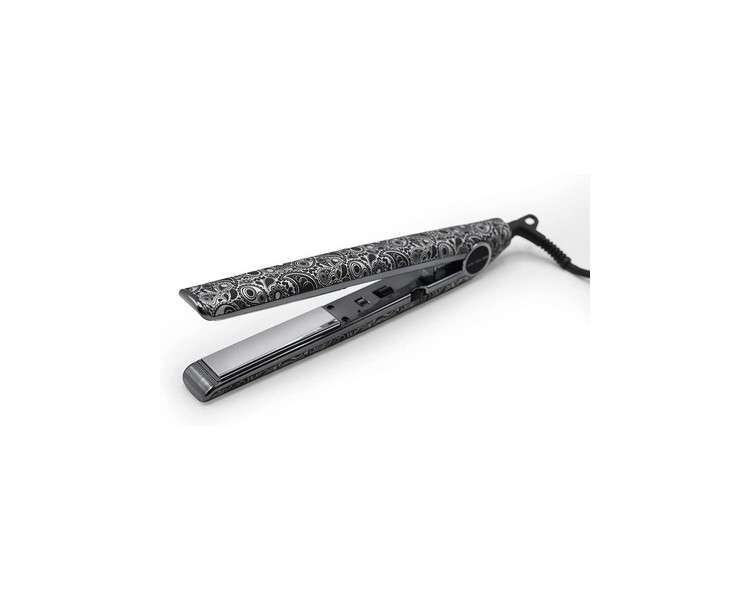 Corioliss C1 Professional Titanium Hair Straightener for Women Paisley Silver Soft Touch