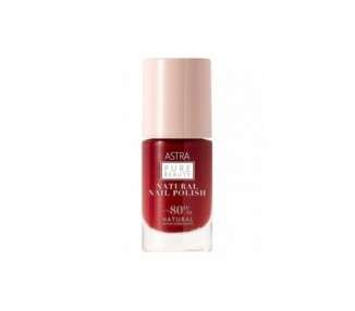 ASTRA Pure Beauty Natural Nail Polish N. 0014 Red Salt