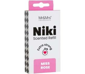 Mr & Mrs FRAGRANCE Niki Car Fragrance Diffuser Refill Miss Rose