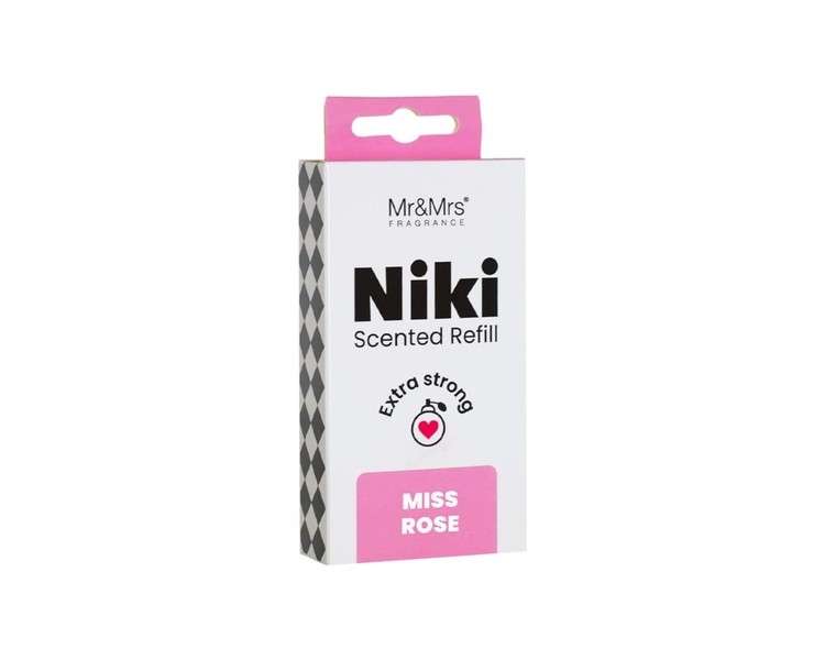 Mr & Mrs FRAGRANCE Niki Car Fragrance Diffuser Refill Miss Rose