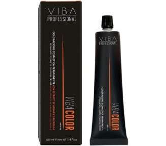 VIBA Color 6.45 Dark Copper Mahogany Blonde Hair Dye 100ml