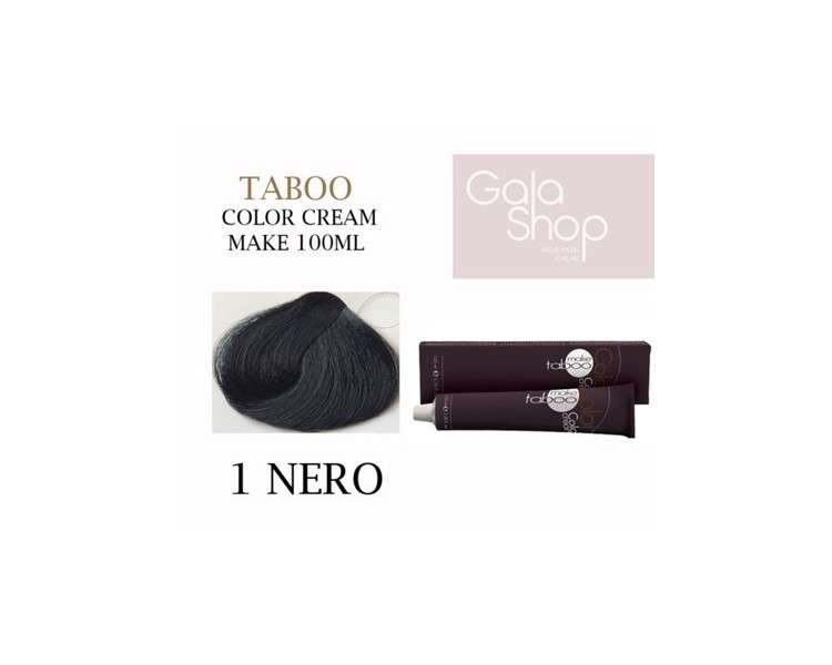 Make Taboo Gold Cream Color Hair Professional 100ml - All Colors