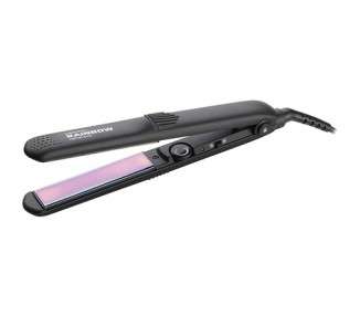 Gamma Più Professional Hair Straightener Rainbow Long Smooth Effect Iron with Locking Button Closure and Adjustable Temperatures