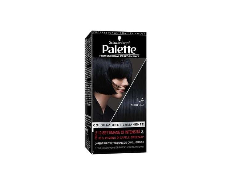 Palette Professional Performance Hair Color 1_4 Black Blue