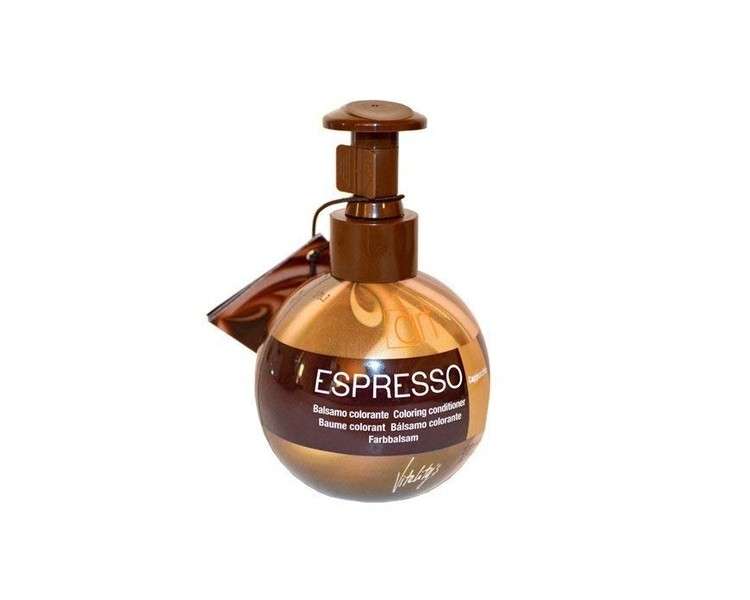 Vitality's Espresso Hair Coloring Conditioner and Glaze with Keravit Keratin Complex 6.7 FL oz Cappuccino - Color in 3 Minutes
