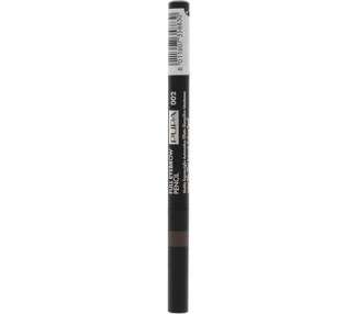 Pupa Milano Full Eyebrow Pencil 002 Brown 0.2g