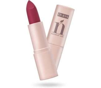 Pupa Milano Natural Side Lipstick 010 Cherry Red for Women 0.14 oz